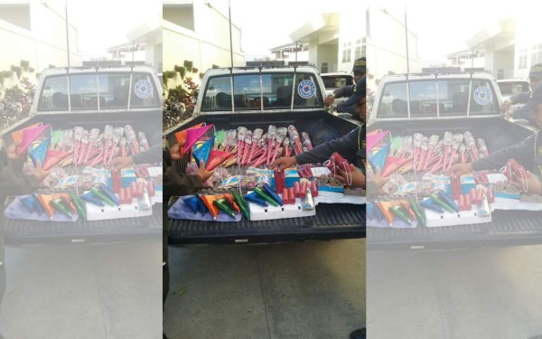 Decomisan cargamento de pólvora en mercados progreseños