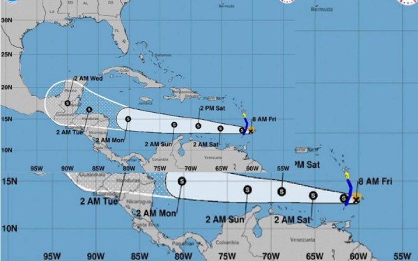 En vivo: Alerta verde para siete departamentos de Honduras por tormenta Harvey