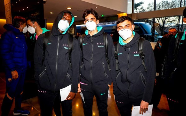 Plantilla del Barcelona vive un ambiente hostil en París