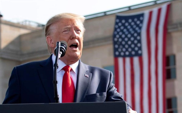 En la imagen, el presidente de EEUU., Donald Trump. EFE/EPA/KEVIN DIETSCH/ARCHIVO.