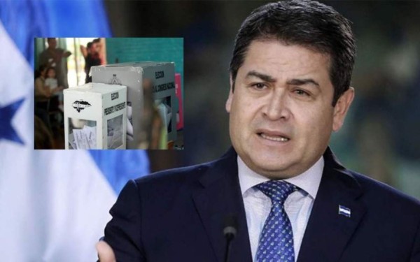 Presidente Hernández llama a la población a votar masivamente en elecciones internas