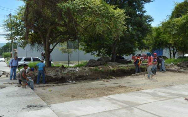 Por finalizar construcción del colector de agua lluvia