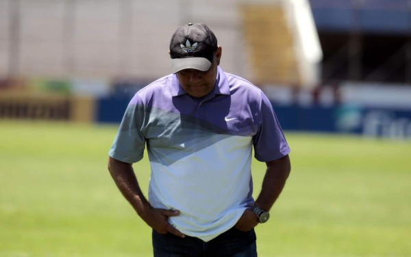 Carlos Caballero rompió a llorar tras perder ante Motagua