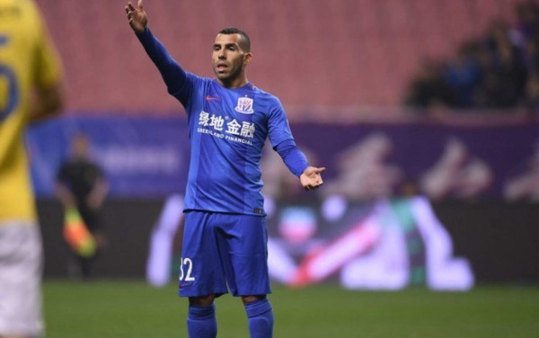 Carlos Tévez debuta con gol en la Superliga China