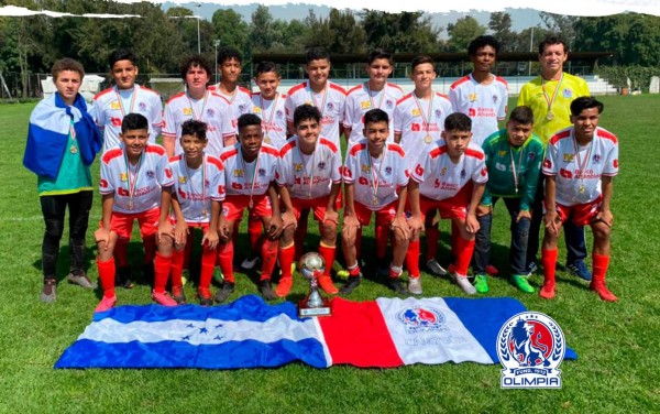 Sin perder un partido: U-14 del Olimpia se consagra campeón de la Copa Patrick en México