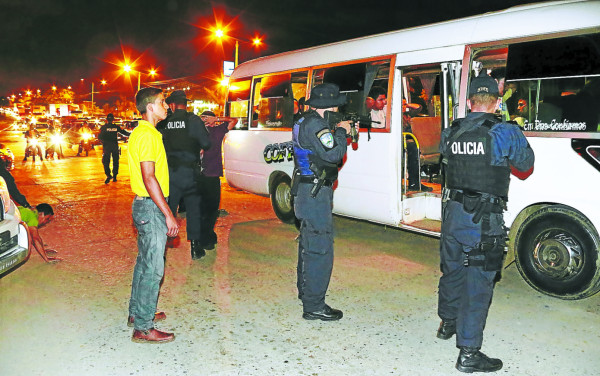 Goet, nueva fuerza policial en Honduras para misiones de alto riesgo