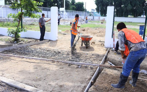 Recuperan más espacios para la recreación en San Pedro Sula