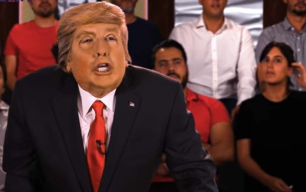 'Trump' demanda a los mexicanos en parodia viral de caso cerrado