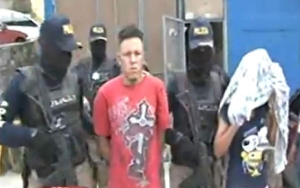 Apresan a banda de extorsionadores en Tegucigalpa
