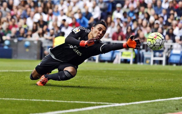 Keylor Navas, baja en el Real Madrid ante Las Palmas