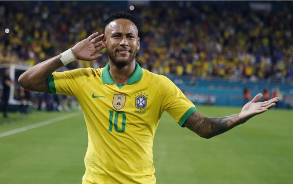 Neymar volvió con gol después de tres meses fuera de las canchas por lesión. Foto AFP
