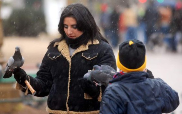 Cae nieve en Buenos Aires después de 89 años