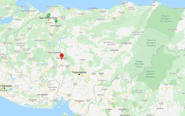 Sismo de magnitud 3.5 Richter se registra en región central de Honduras