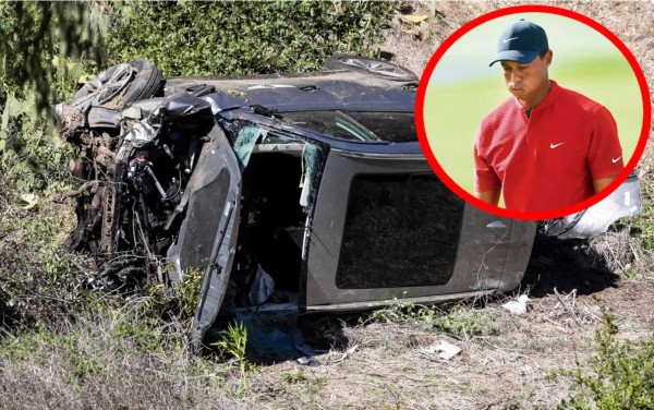Policía de Los Ángeles desvela el motivo del grave accidente de Tiger Woods