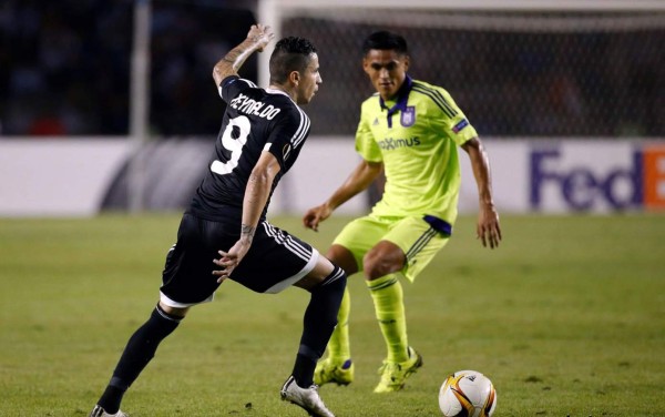 El Anderlecht de Andy Najar sufre primera derrota en la Europa League