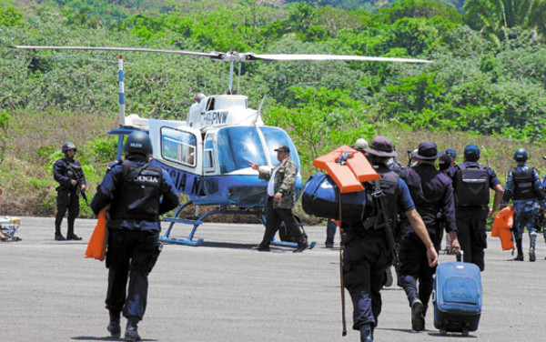 Honduras: Queman la droga en Utila