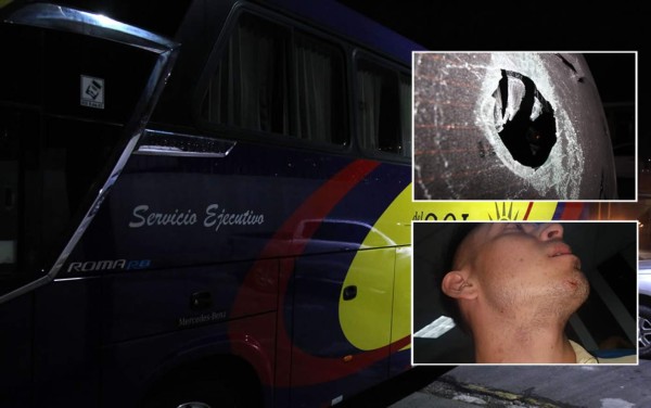 Cuatro jugadores del Alianza heridos en ataque de aficionados del Olimpia al bus