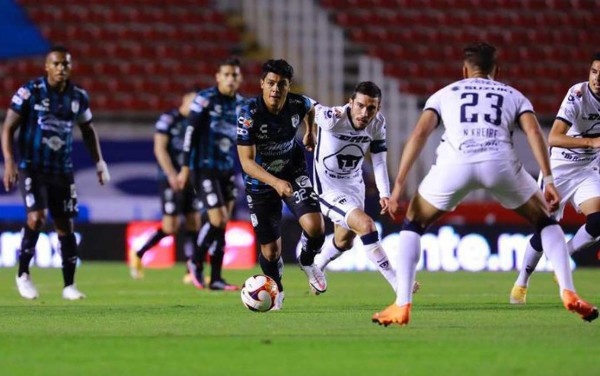 Futbolista hondureño Joshua Canales debutó con el Quéretaro en la Liga MX