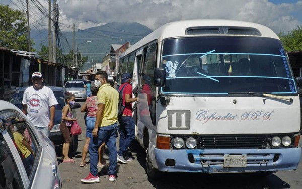 Reactivación del transporte interurbano recobra vida en Honduras
