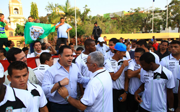 Marathón, invitado de honor en la alcaldía de San Pedro Sula