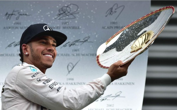 Hamilton gana el GP de Bélgica