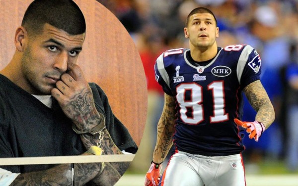 Aaron Hernández murió con mensaje bíblico escrito en la frente