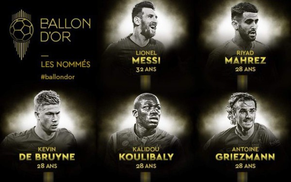 France Football reveló la lista de 30 futbolistas que pelearán por el Balón de Oro