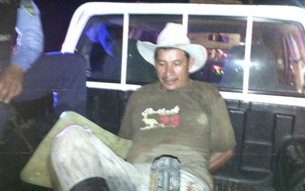 Hondureño es capturado cuando destazaba dos caballos