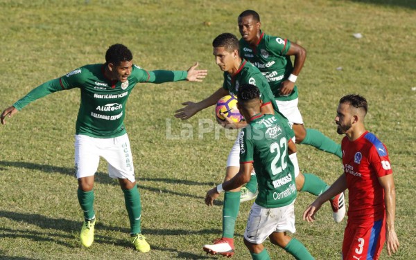 Marathón le remonta al Olimpia y lo tiene de hijo en San Pedro Sula