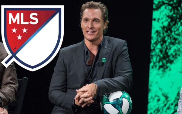 Matthew McConaughey, listo para cumplir un sueño con el estreno de su equipo de fútbol en la MLS