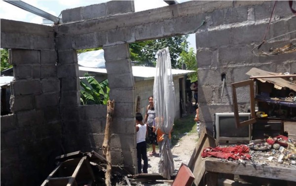 Copán: Cuatro heridos deja explosión por pólvora dentro de vivienda