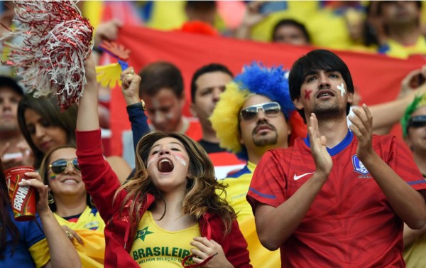 Los ecuatorianos hicieron la fiesta en el Mané Garrincha