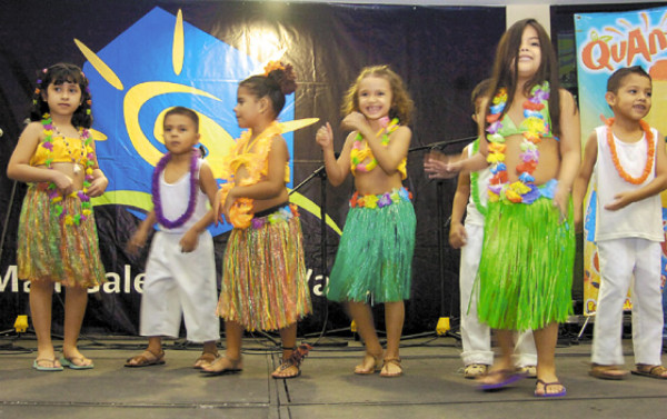 Impresionante talento infantil en Galerías