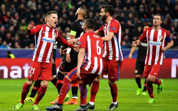 El Atlético sacó una gran victoria y se acerca a cuartos de la Champions League