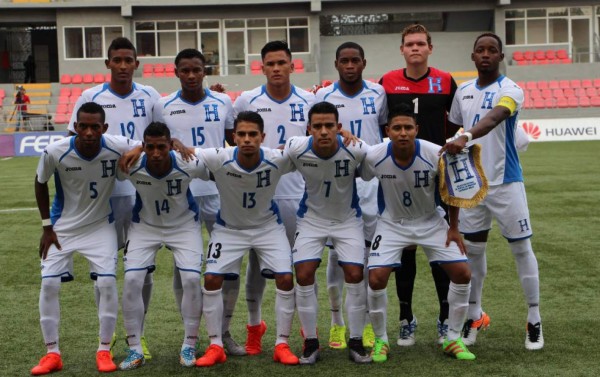 Sub-20 de Honduras por el primer lugar de la eliminatoria