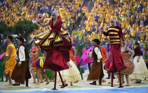 Fotos: Así vivieron la inauguración del Mundial Brasil 2014