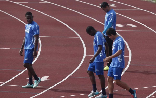 Boniek García ya hace fútbol con la Selección