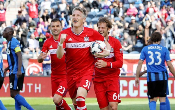 Bastian Schweinsteiger debuta con gol en la MLS