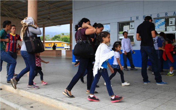 Más de 3,800 hondureños han sido deportados desde Estados Unidos