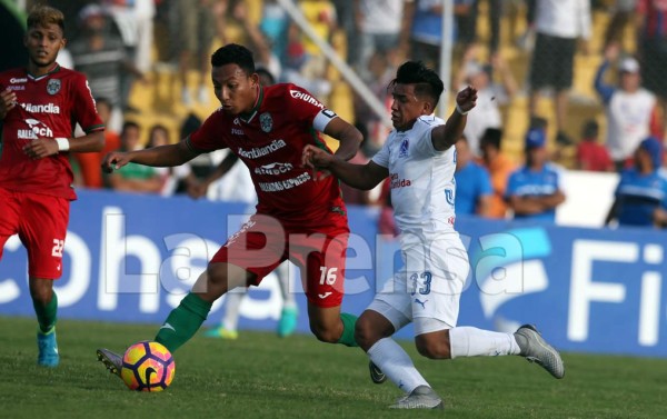 Olimpia y Marathón empatan en el clásico en Comayagua