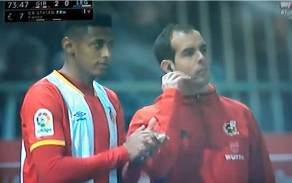 'Choco' Lozano debuta en casa y el Girona golea al Leganés