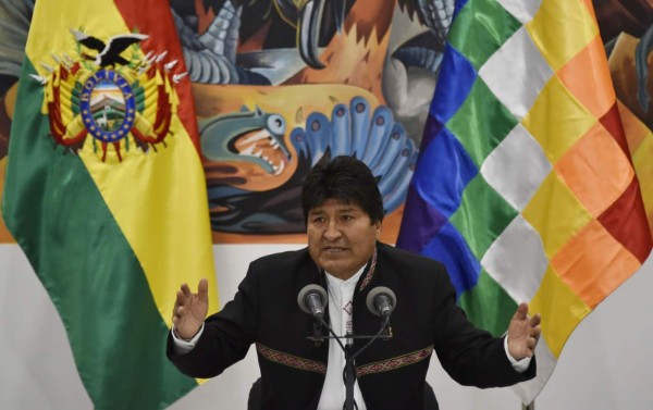 Evo Morales denuncia un golpe de Estado en Bolivia tras denuncias de fraude
