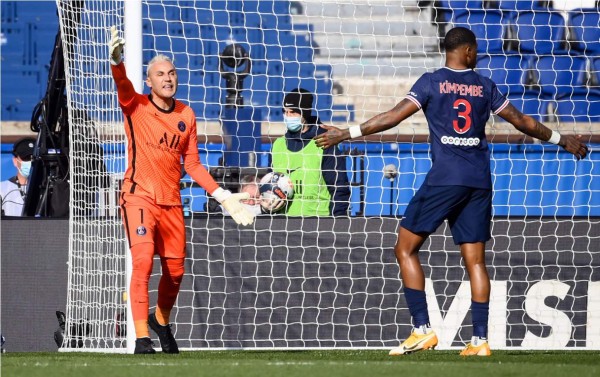 El PSG pierde el liderato de la Ligue 1 contra el Lille y Neymar terminó expulsado