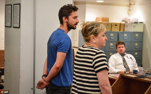 Shia Labeouf, arrestado por conducta criminal