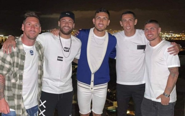 ¿Qué dijo Messi sobre la foto con sus amigos del PSG?