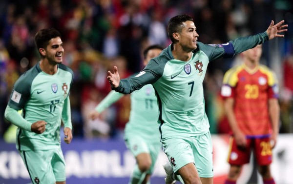 Cristiano Ronaldo mantiene a Portugal con opciones intactas del pase directo al Mundial de Rusia 2018