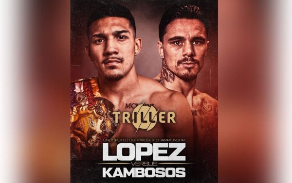 Confirmada fecha y lugar para la pelea Teofimo López vs George Kambosos