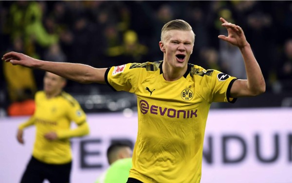 Erling Haaland sigue 'on fire': otro doblete y goleada del Borussia Dortmund