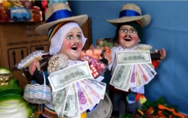 Bolivianos abren feria de ilusiones