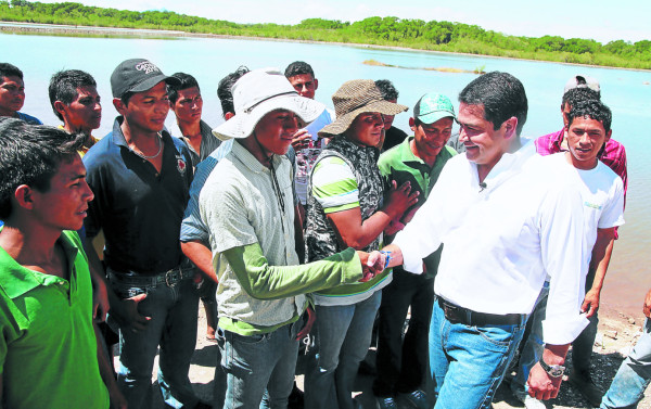 Jóvenes son empleados en el sur